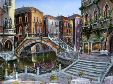 ヴェニスモダン Painting - ロマンチックなヴェネツィア